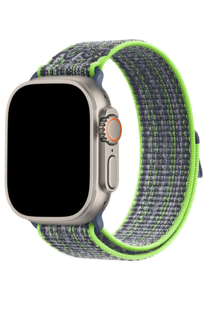 Apple Watch Uyumlu Spor Loop Kordon Lime