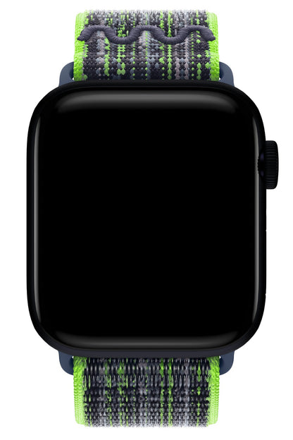 Apple Watch Uyumlu Spor Loop Kordon Lime