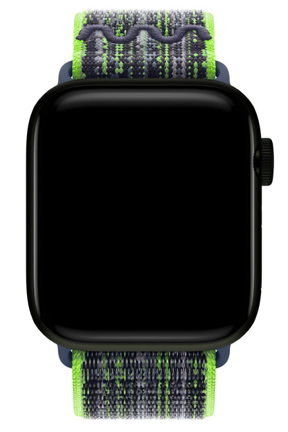 Apple Watch Uyumlu Spor Loop Kordon Lime