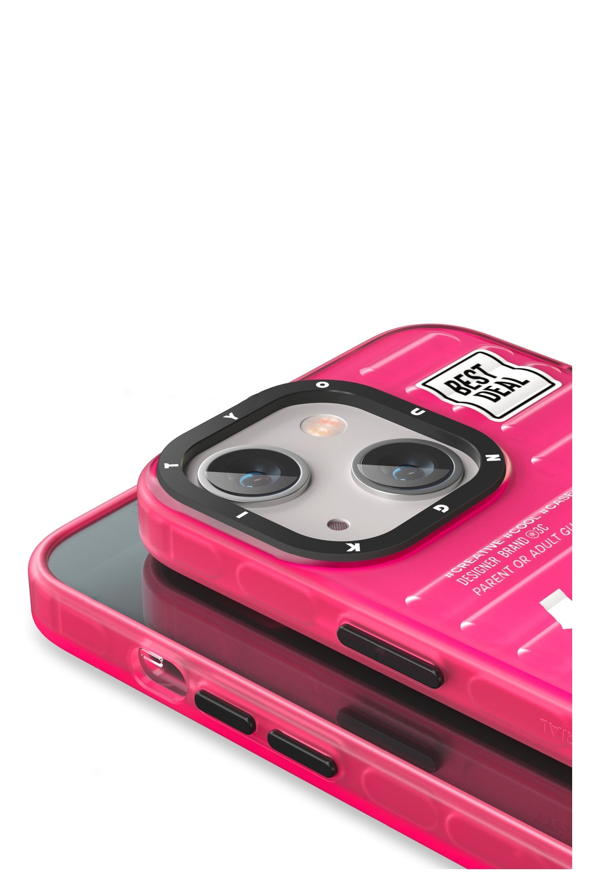 Youngkit Luggage Firefly iPhone 13 Kırmızı Kılıf