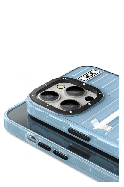 Youngkit Luggage Firefly iPhone 14 Pro Mavi Kılıf