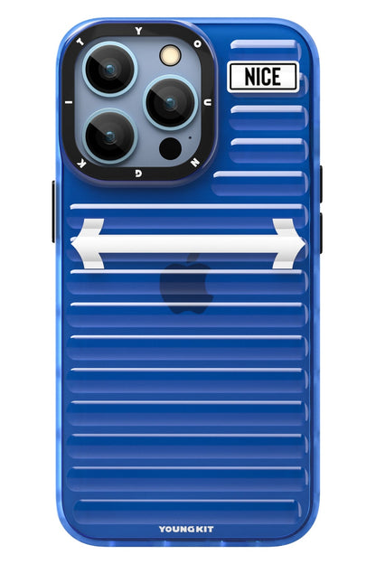 Youngkit Luggage Firefly iPhone 15 Pro Max Uyumlu Sierra Mavi Kılıf