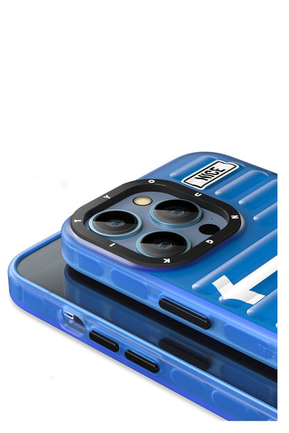 Youngkit Luggage Firefly iPhone 15 Pro Max Uyumlu Sierra Mavi Kılıf