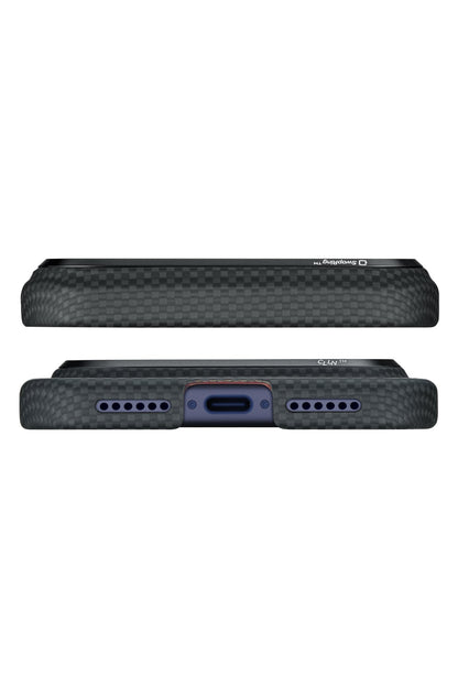 Lumintex No Problemo iPhone 17 Pro MagSafe Uyumlu Aramid Fiber Kılıf