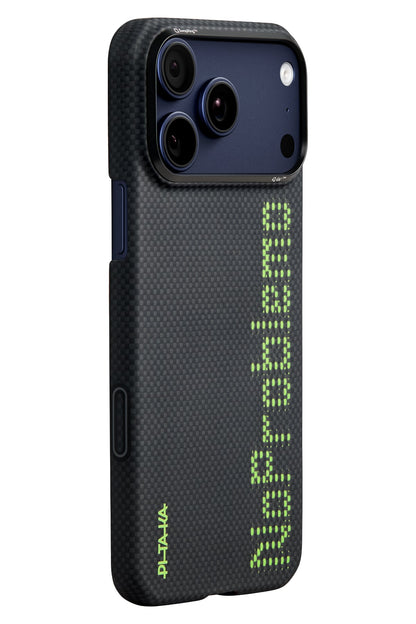 Lumintex No Problemo iPhone 17 Pro Max MagSafe Uyumlu Aramid Fiber Kılıf