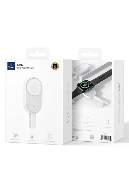 Wiwu M20 Ark Serisi Apple Watch Powerbank 1200mAh 2.5w
