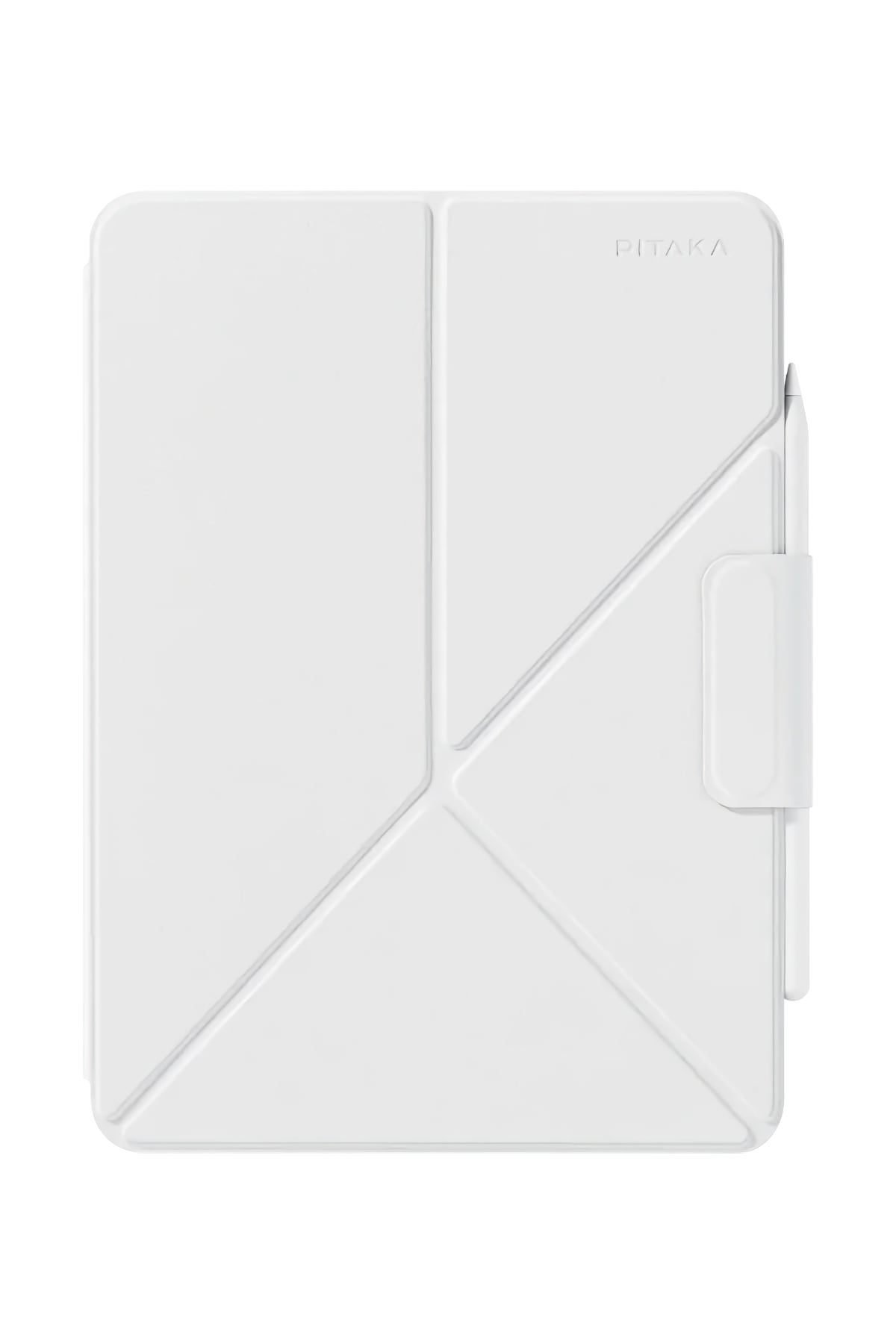 MagEZ Folio 2 Kalem Bölmeli Standlı Kılıf Beyaz