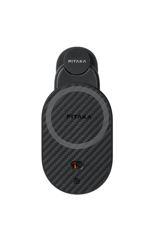 MagEZ Pro 2 Tesla Model Y ve Model 3 uyumlu Magsafe Şarj Özellikli Qi2 Aramid Fiber Araç Telefon Tutucu