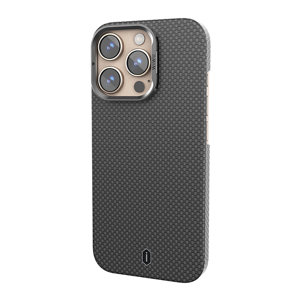 Magsafe Kamera Standlı Aramid Fiber iPhone 16 Pro Kılıf
