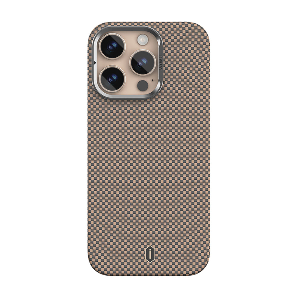 Magsafe Kamera Standlı Aramid Fiber iPhone 16 Pro Kılıf