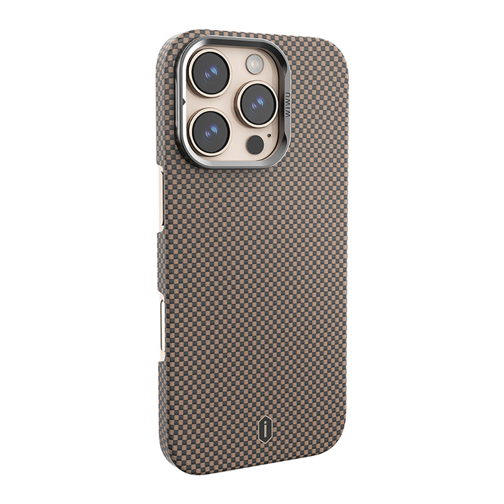 Magsafe Kamera Standlı Aramid Fiber iPhone 16 Pro Kılıf