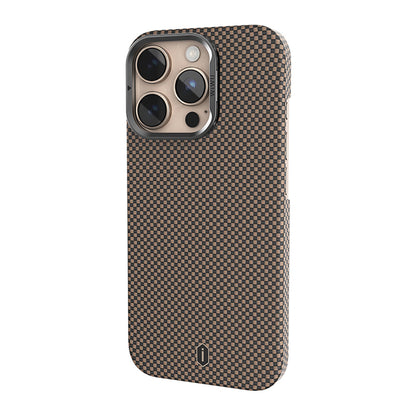 Magsafe Kamera Standlı Aramid Fiber iPhone 16 Pro Kılıf