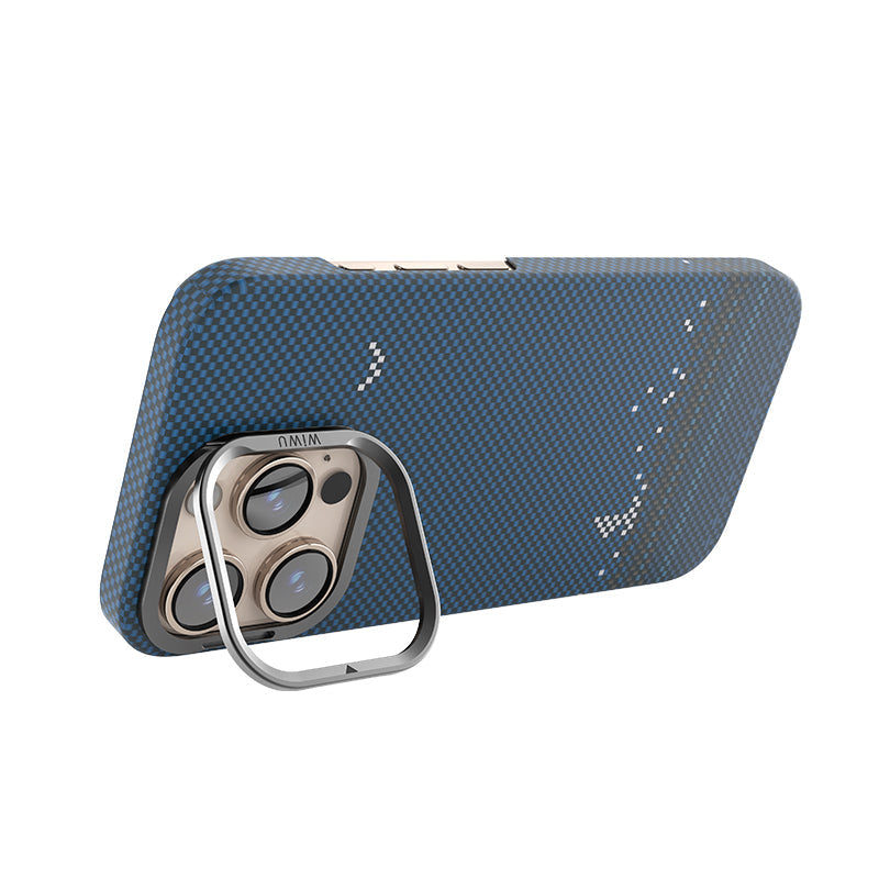 Magsafe Kamera Standlı Aramid Fiber iPhone 16 Pro Max Kılıf