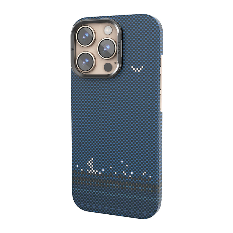 Magsafe Kamera Standlı Aramid Fiber iPhone 16 Pro Max Kılıf
