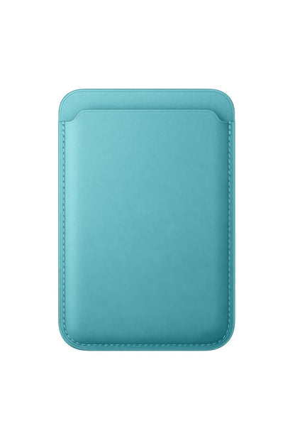 Magsafe Uyumlu Pu Deri Kartlık Aqua