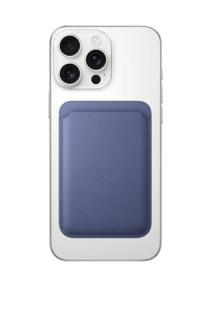 Magsafe Uyumlu Pu Deri Kartlık Lavender