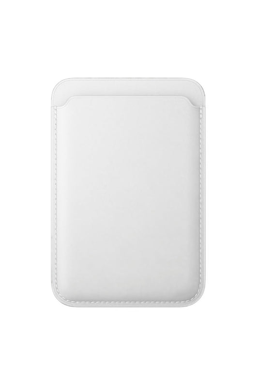 Magsafe Uyumlu Pu Deri Kartlık Pearl