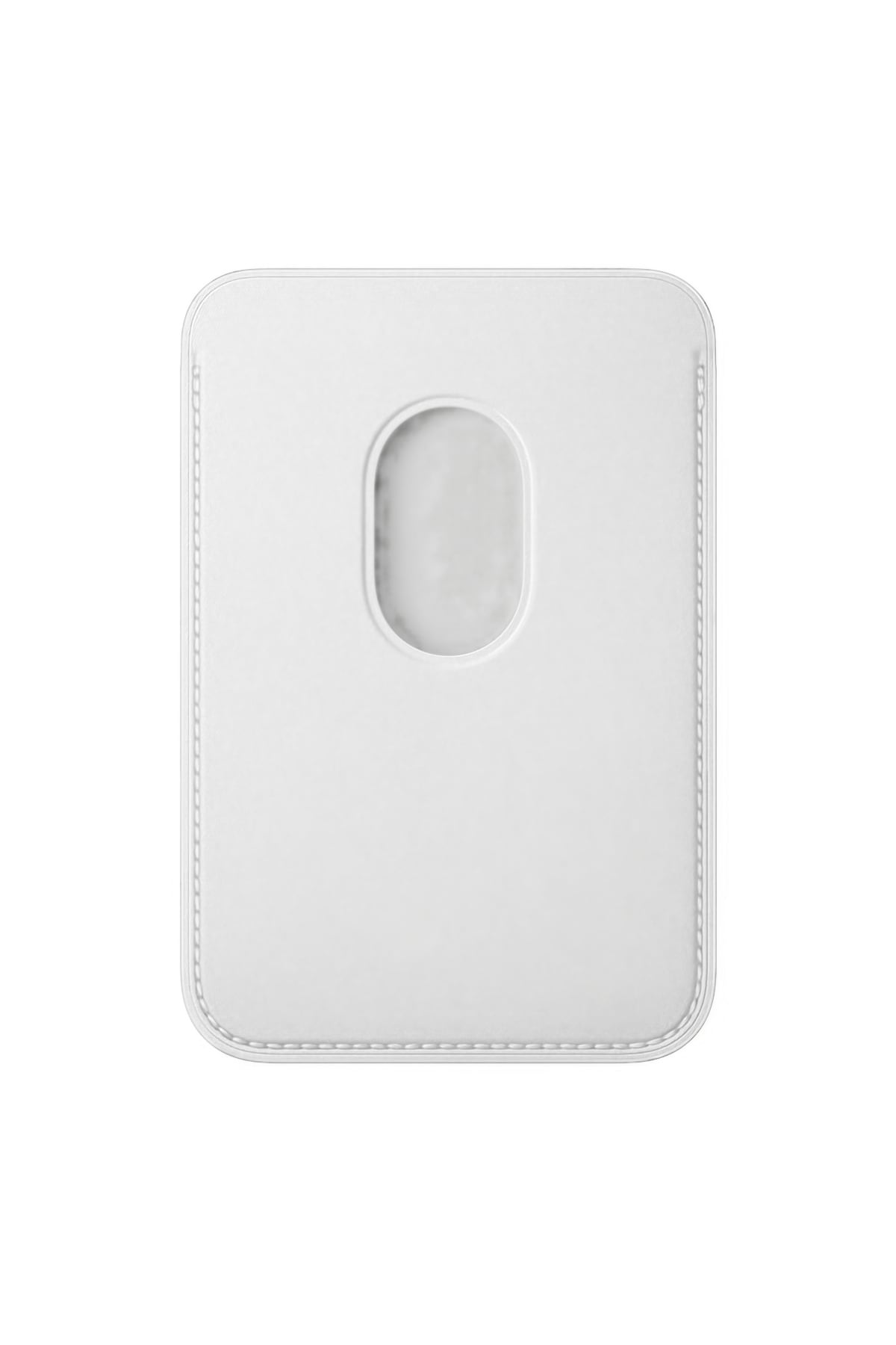 Magsafe Uyumlu Pu Deri Kartlık Pearl