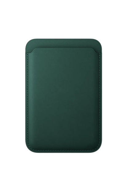 Magsafe Uyumlu Pu Deri Kartlık Teal