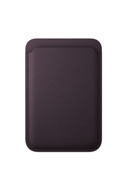 Magsafe Uyumlu Pu Deri Kartlık Violet