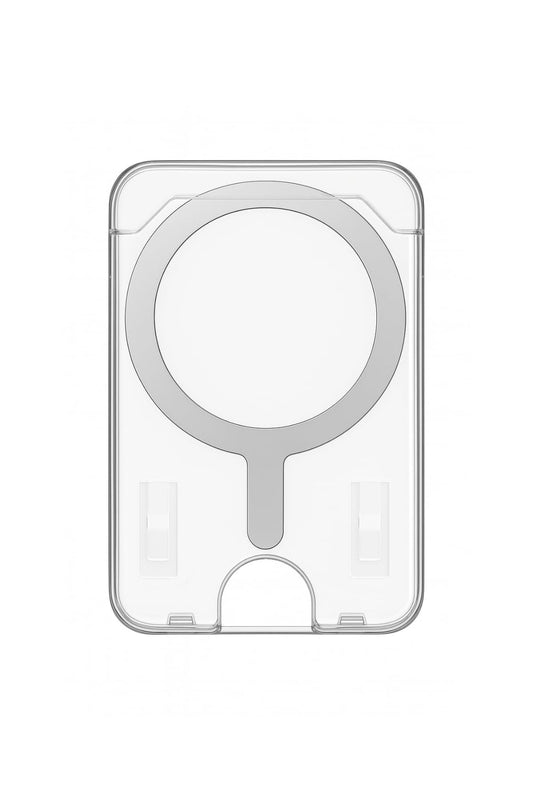 Magsafe Uyumlu Şeffaf Manyetik Kartlık