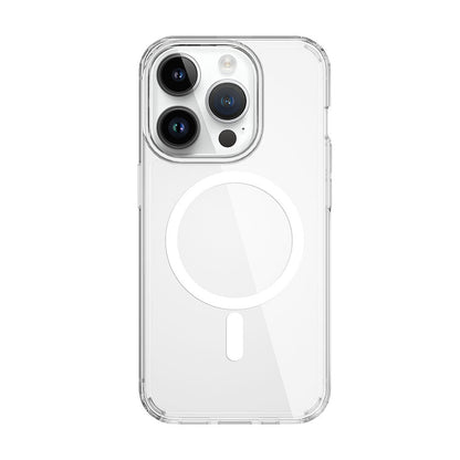 MCC-101 Magsafe Uyumlu Şeffaf Sert iPhone 15 Pro Max Kılıf