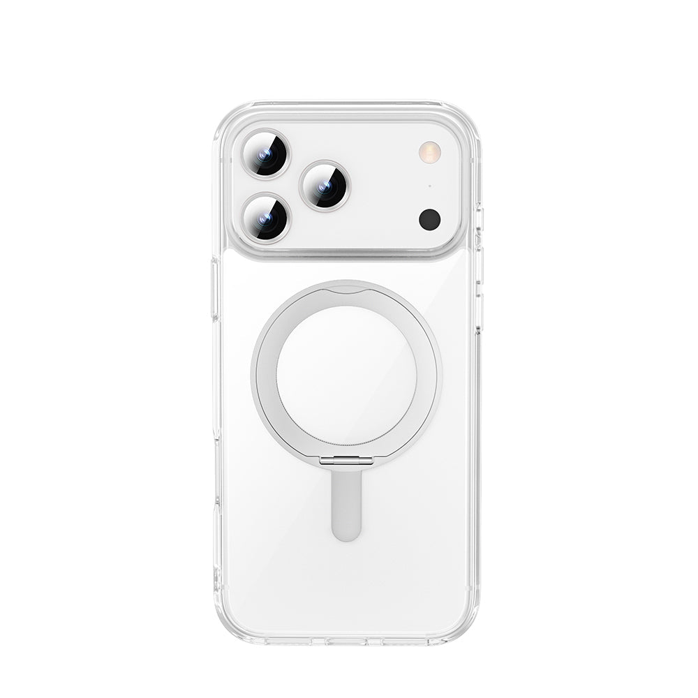 MCC-201 iShield Ultra Magsafe Uyumlu Standlı Crystal iPhone 17 Pro Max Kılıf