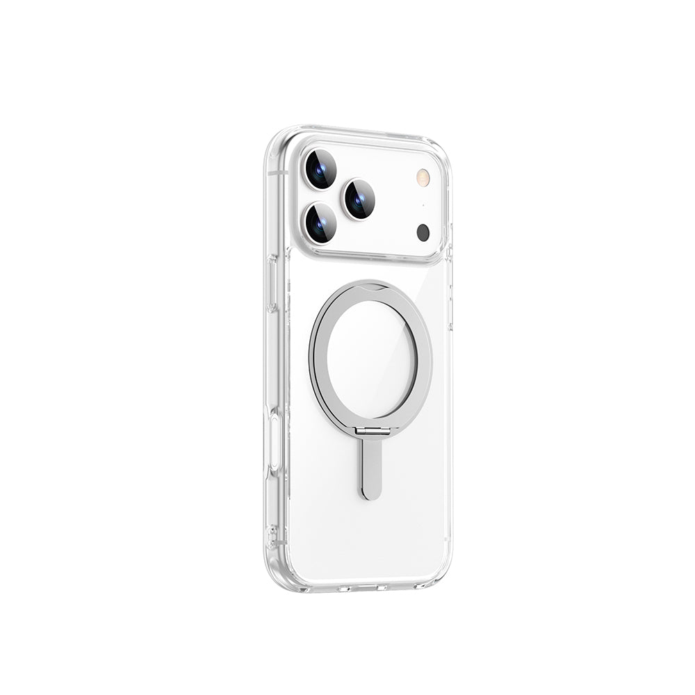 MCC-201 iShield Ultra Magsafe Uyumlu Standlı Crystal iPhone 17 Pro Max Kılıf