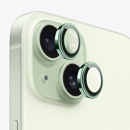 Metal Çerçeveli iPhone 15 Kamera Lens Koruyucu