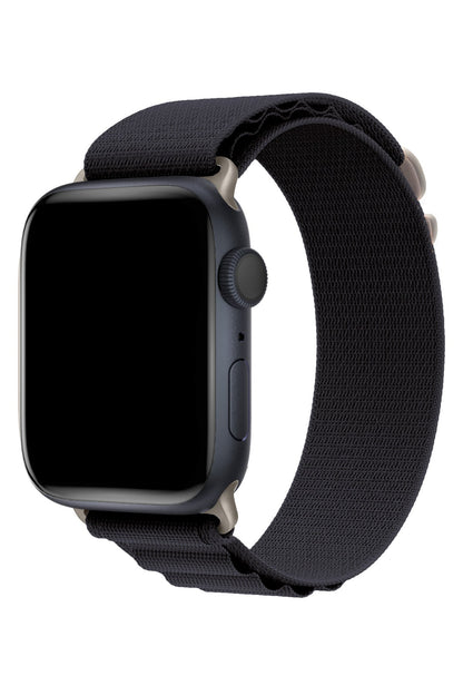 Apple Watch Uyumlu Alpine Loop Kordon Midnight