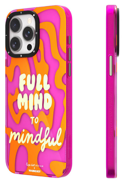 Youngkit Mindfullness iPhone 14 Pro Max Uyumlu Mor