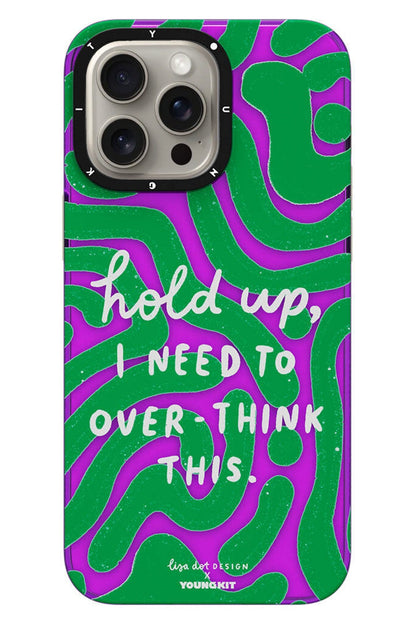 Youngkit Mindfullness iPhone 15 Pro Uyumlu Yeşil Kılıf