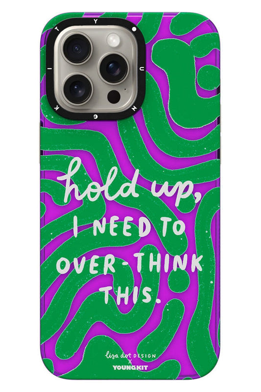 Youngkit Mindfullness iPhone 15 Pro Uyumlu Yeşil Kılıf