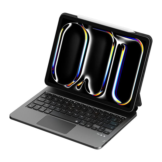 MK-003 Gizli Kalem Bölmeli Klavyeli iPad Pro Kılıfı