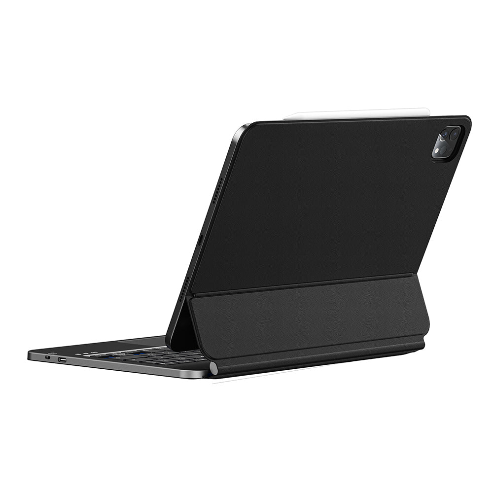 MK-003 Gizli Kalem Bölmeli Klavyeli iPad Pro Kılıfı