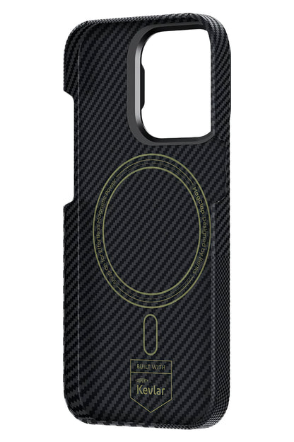 Benks Montage ArmorAir Karbon Fiber iPhone 15 Pro Magsafe Uyumlu Kevlar Kılıf