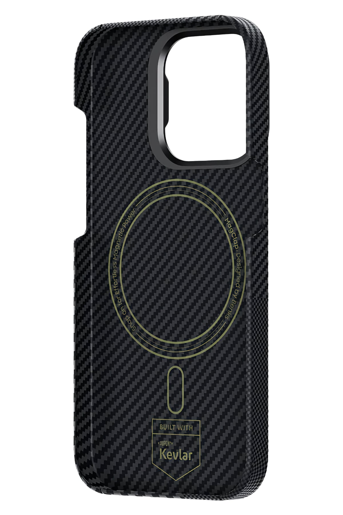 Benks Montage ArmorAir Karbon Fiber iPhone 15 Pro Max Magsafe Uyumlu Kevlar Kılıf