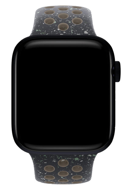 Apple Watch Uyumlu Silikon Delikli Spor Kordon Noct