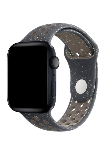Apple Watch Uyumlu Silikon Delikli Spor Kordon Noct