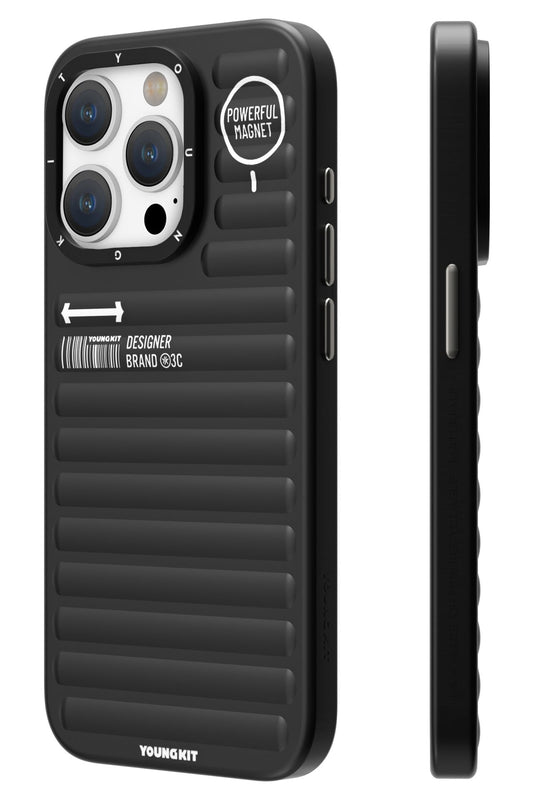 Youngkit Original iPhone 14 Pro Uyumlu Siyah Kılıf