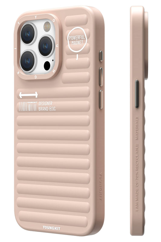 Youngkit Original iPhone 14 Pro Uyumlu Pembe Kılıf