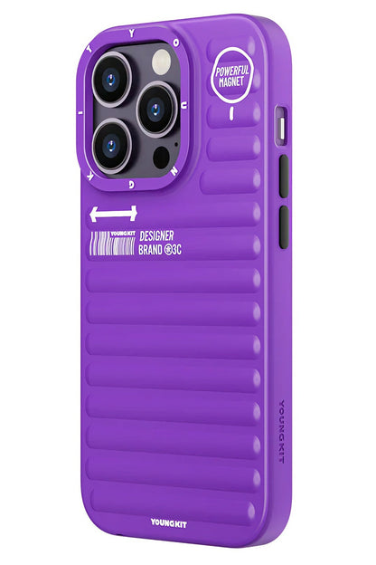 Youngkit Original iPhone 14 Pro Uyumlu Mor Kılıf
