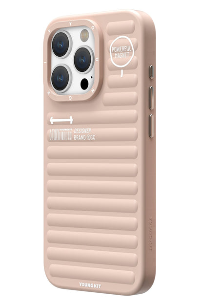 Youngkit Original iPhone 15 Pro Max Uyumlu Pembe Kılıf