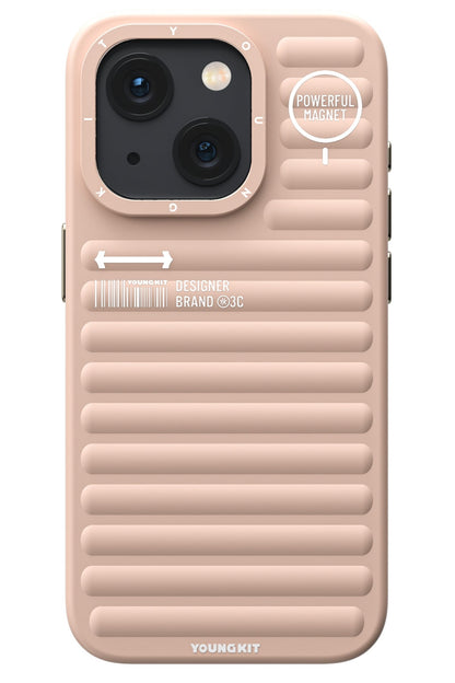 Youngkit Original iPhone 15 Uyumlu Pembe Kılıf