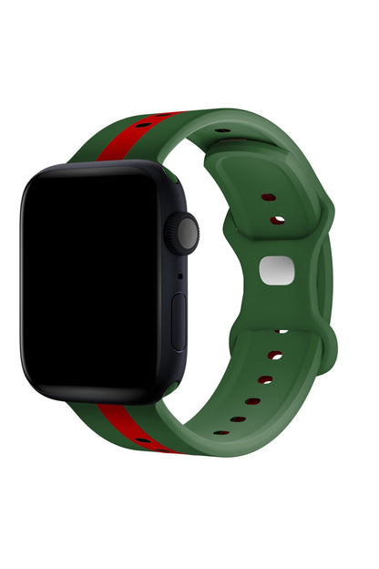 Apple Watch Uyumlu Dual Silikon Kordon Perla