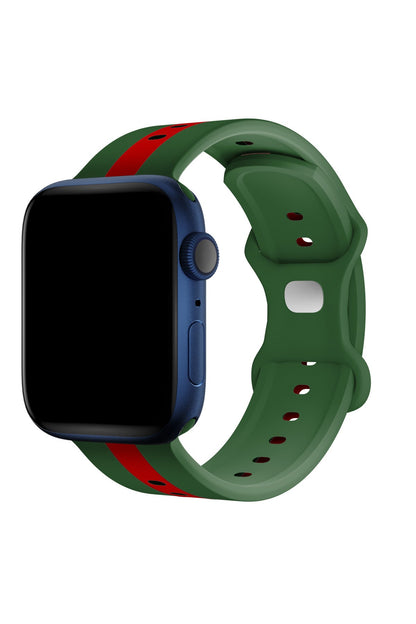 Apple Watch Uyumlu Dual Silikon Kordon Perla