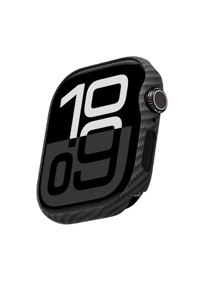 Pitaka 600D Aramid Fiber Apple Watch Kasa Koruyucu Siyah