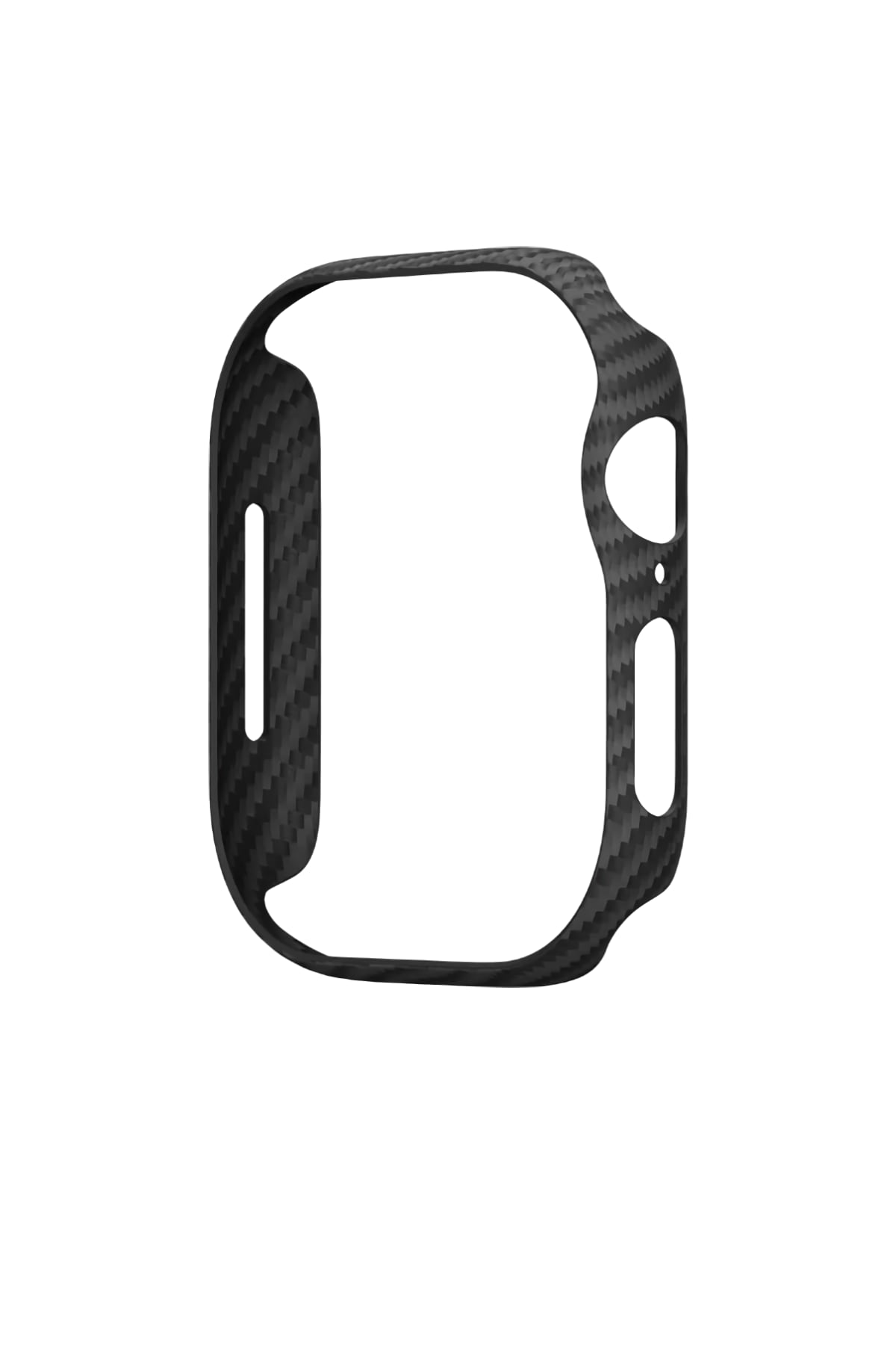Pitaka 600D Aramid Fiber Apple Watch Kasa Koruyucu Siyah