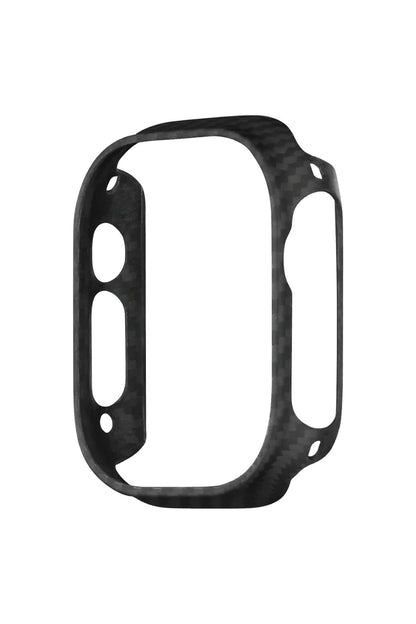 Pitaka 600D Aramid Fiber Apple Watch Ultra 49mm Kasa Koruyucu Siyah