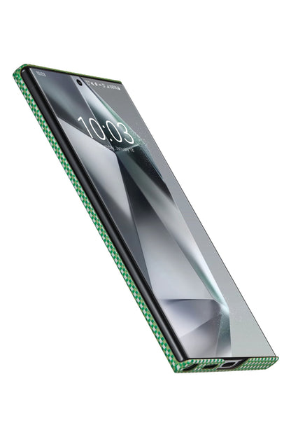 Aomori Samsung Galaxy S24 Ultra Kılıf Magsafe Uyumlu 1500D Aramid Fiber